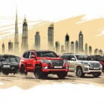 سيارة دفع رباعي للإيجار في دبي